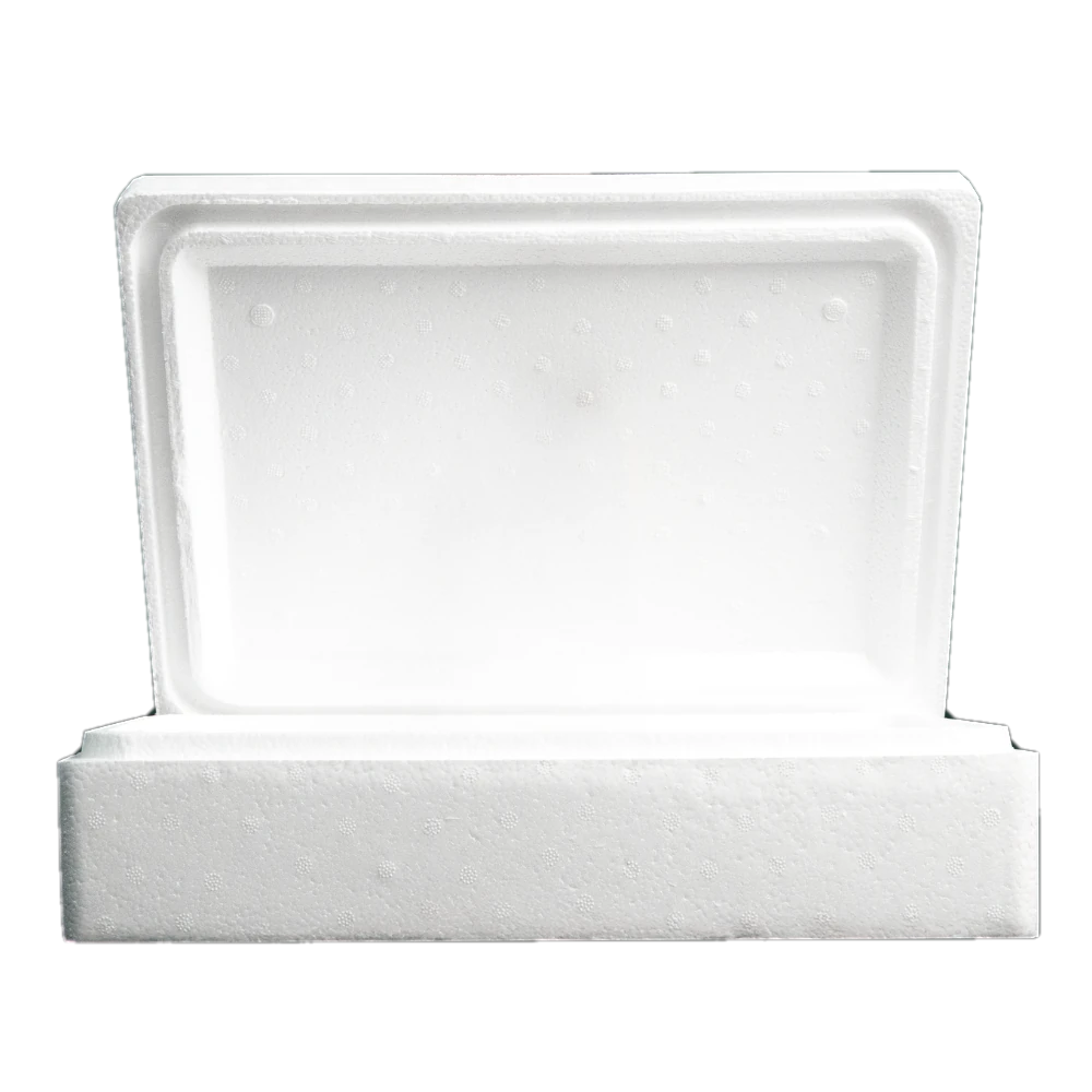 Caja 10 LB cuadrada Durapor de EPS