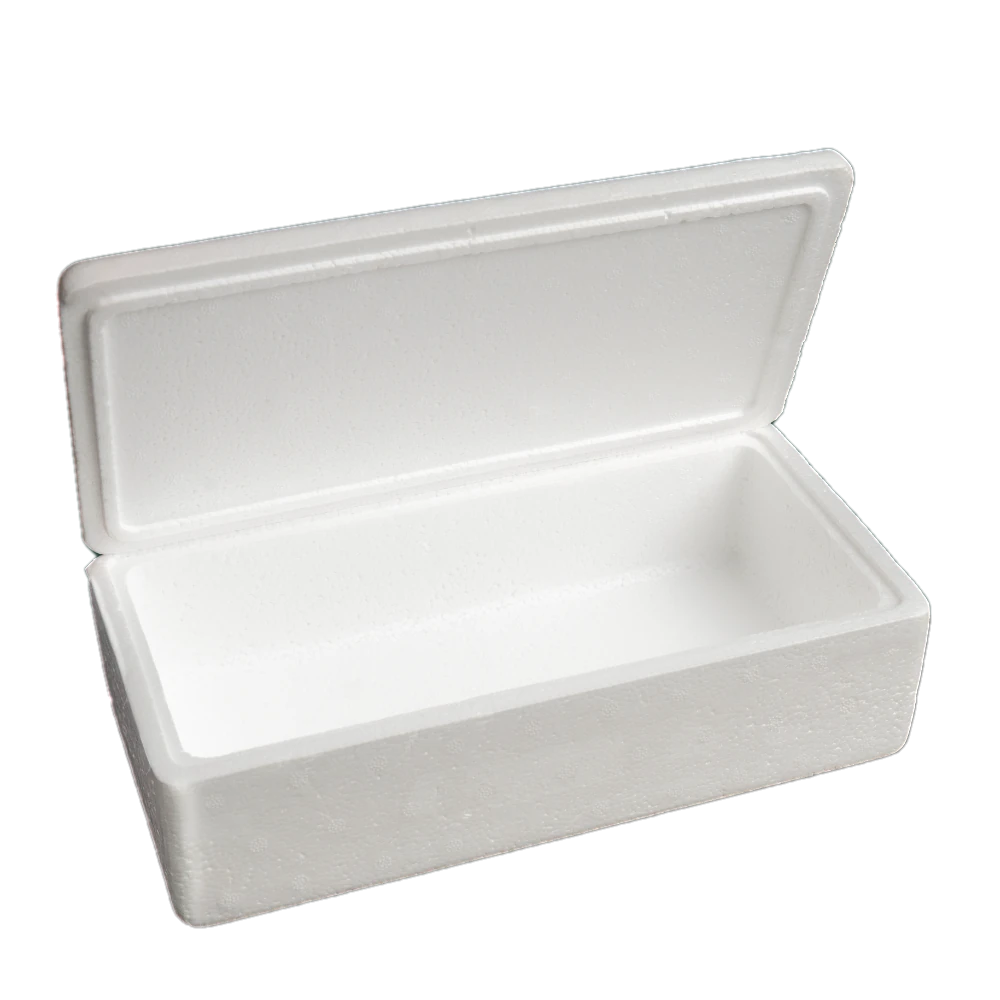 Caja 5 LB Durapor. Caja térmica Durapor de 4.76 litros para muestras y entregas pequeñas de pescado o mariscos.