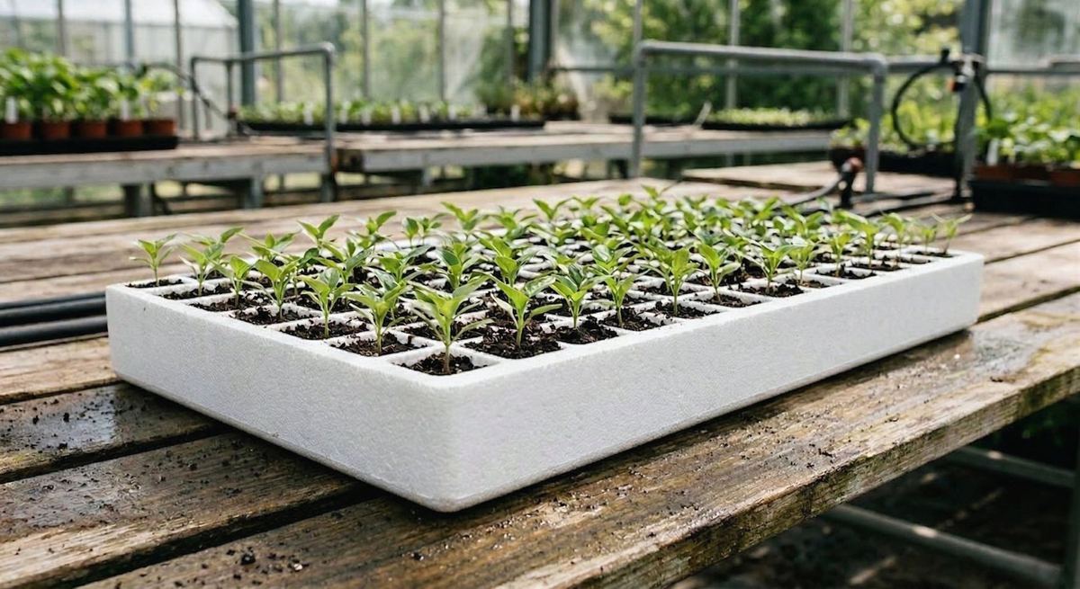 Agrícola y Pesca: Semilleros EPS para vivero y boyas para pesca y acuicultura. Soluciones específicas para la agroindustria en Honduras y Centroamérica.